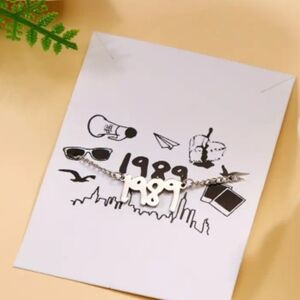 Silver 1989 Taylor Swift  Bracelet